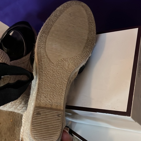 Coach Wrap around the ankle wedge espadrilles - Picture 9 of 11